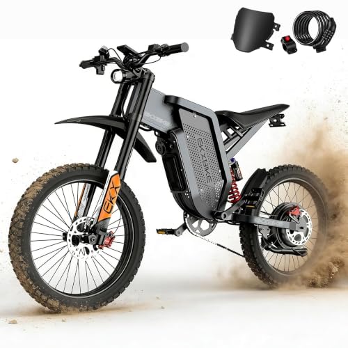 Peak 7000W/8000W/12000W Electric Dirt Bike,55/60+MPH E Motorcycle