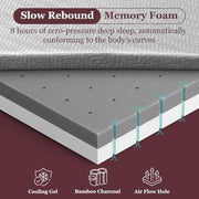 3 Inch King Size Extra Firm Mattress Topper for Pressure Relief