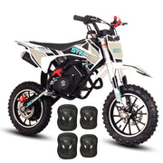 60cc Kids Dirt Bike, 4-Stroke Off-Road Gas Powered Mini Bikes