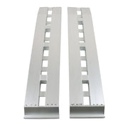 2 Pcs 60 Inch x 12 Inch Aluminum Trailer Ramps