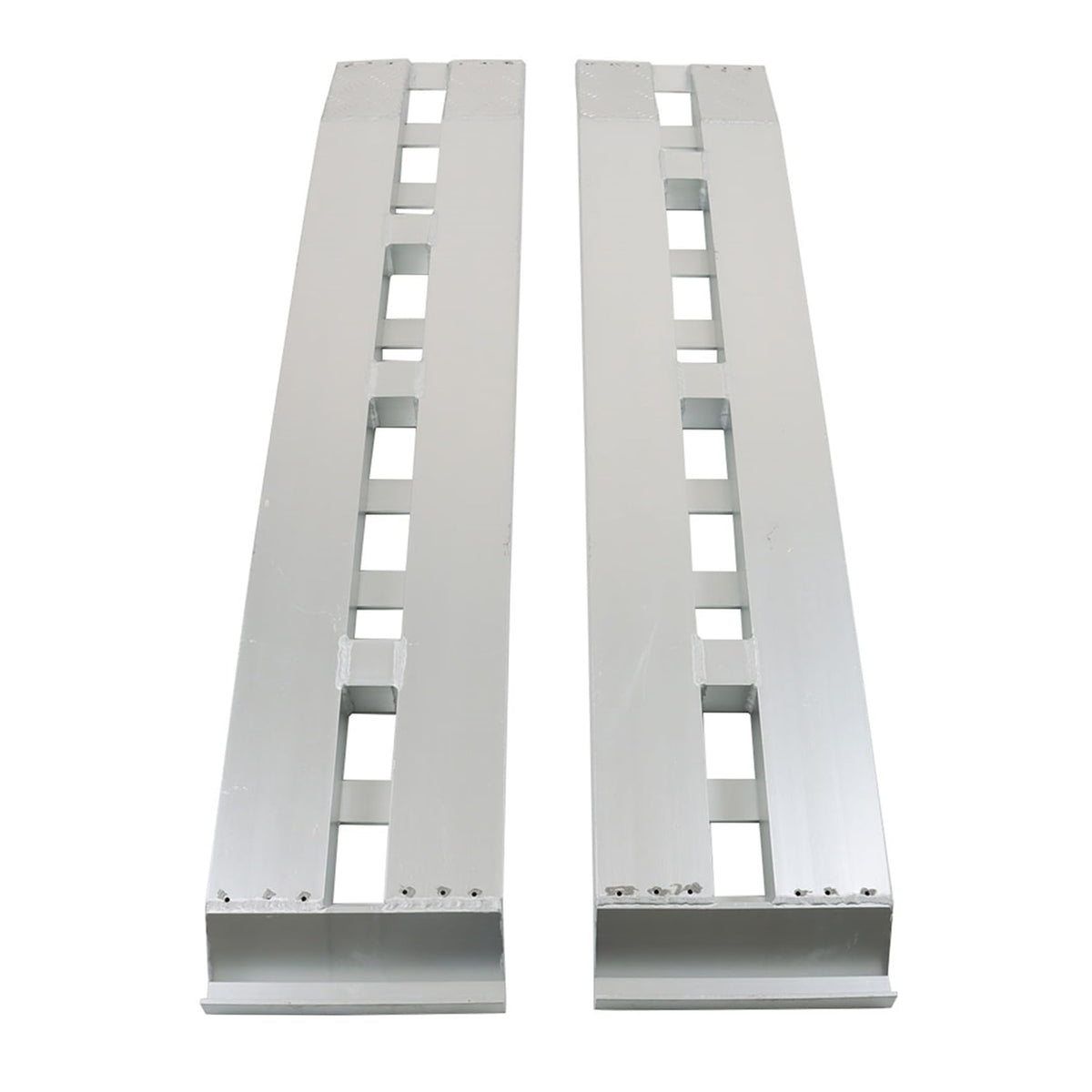 2 Pcs 60 Inch x 12 Inch Aluminum Trailer Ramps