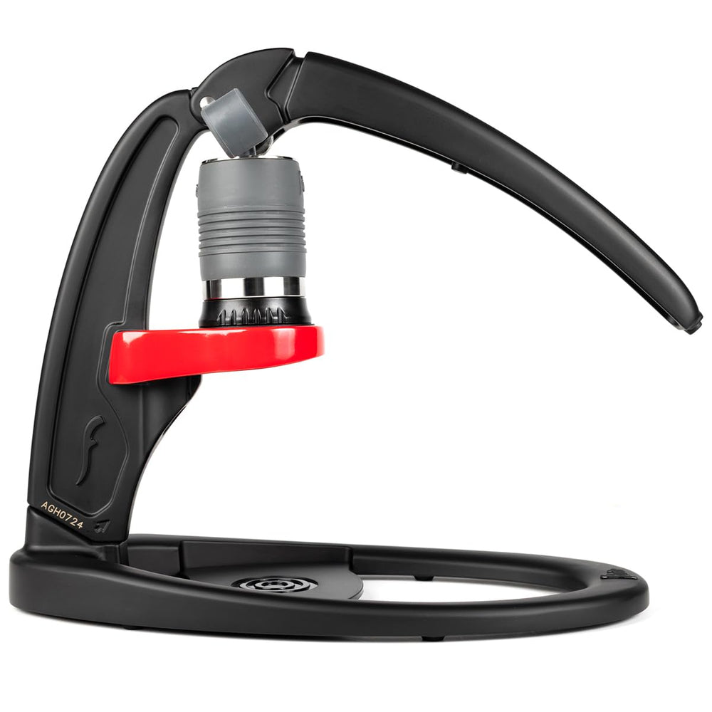 UPDATED Espresso Maker - Classic: All manual lever espresso maker for the home - Pressure gauge and two portafilters included