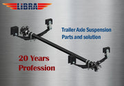 7000lb Tandem Trailer Axle Suspension Kit | Leaf Springs & Hanger Kit