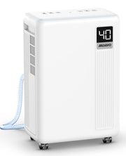26-Pint Dehumidifier, Dehumidifier for Basement with Drain Hose, 2600 sq ft