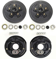 5 on 4.5" BC Trailer Hub Drum Kits with 10" x2-1/4 Electric Brakes