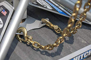 Ultimate Connection Safety Chains with Triangle Plate Grade 70 18000 lb Rating for 5th Wheel Towing - 3249