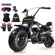 Mini Dirt Bike for Kids, 99CC 4-Stroke Kid Gas Powered Off-Road Pocket Pit Trail Motorcycle W/EPA Approved, for Adults and Teens