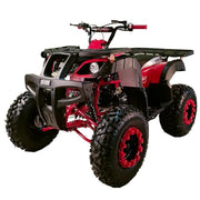 200 ATV Quad 4 Wheelers Utility ATV Full Size ATV Quad Adult ATVs Big Youth ATVs for Sale(Red)