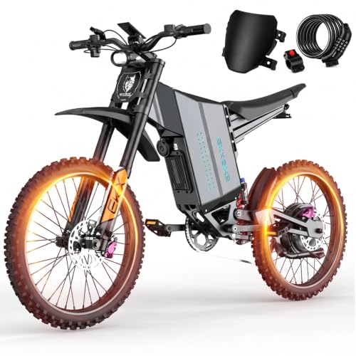62MPH X22 GTS Electric Dirt Bike 12000W Peak Motor Electric Bike