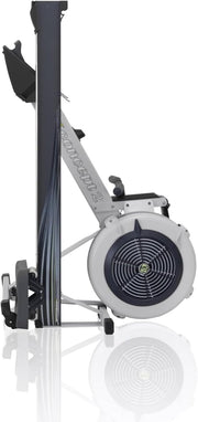 16-Level Dual-Rail Magnetic Rowing Machine, LCD Monitor, Wide Seat, Charcoal, 265 lb Capacity