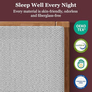 3 Inch King Size Extra Firm Mattress Topper for Pressure Relief