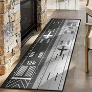 Airport Runway Runner Rugs Airplane Road Carpet 3.3x10ft