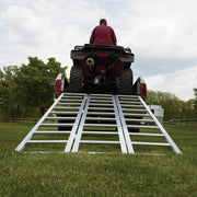 6000 lb Tri-Fold Aluminum Loading Ramp 10 ft