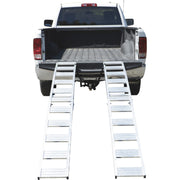 2000 lb Pair Steel Trailer Ramps 46-1/2 x 14 in