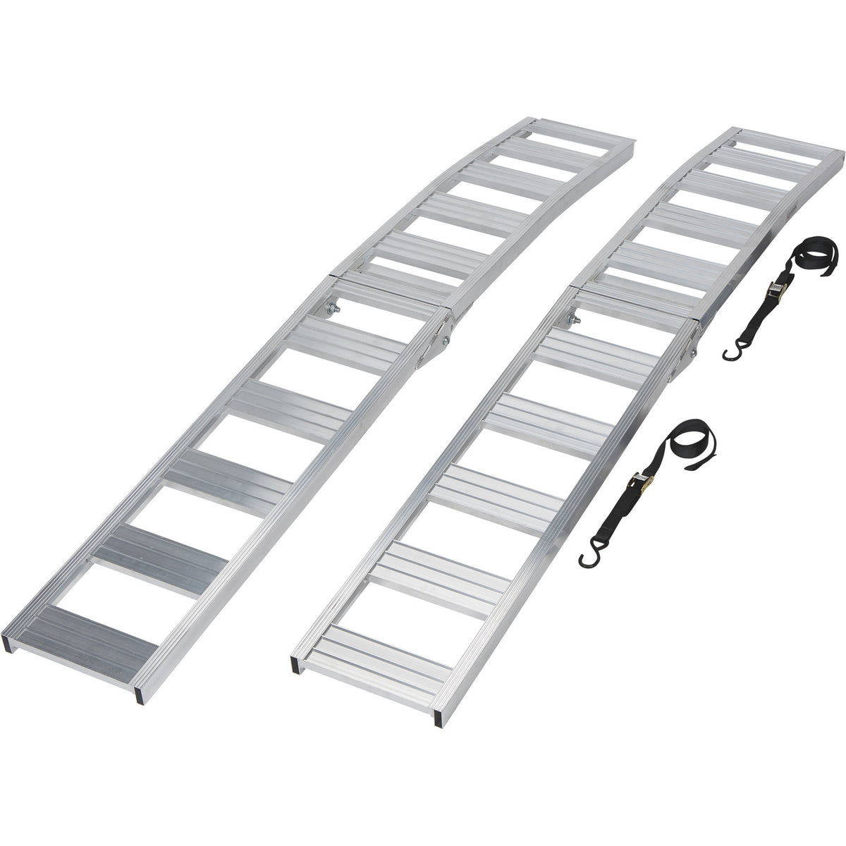 1500 lb Pair Aluminum Arched Loading Ramps 90 x 12 in