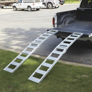 1500 lb Pair Aluminum Arched Loading Ramps 90 x 12 in
