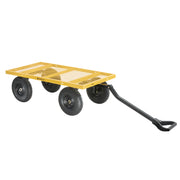 1200 lb Steel Utility Cart with Removable Sides