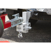 12000 lb Adjustable Dual-Ball Hitch with Hook Slot