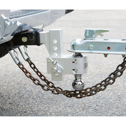 12000 lb Adjustable Dual-Ball Hitch with Hook Slot