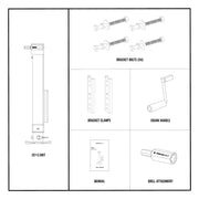 7000 lb Dual-Leg Electric Trailer Jack with Remote