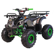 125cc ATV 4 Wheels Wheelers Quad 125 ATV Quads with LED Lights, Big 19'' Tires (Tree Camo)