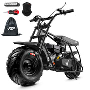 GMB100 Plus Gas Mini Bike 99cc 4-Stroke Off Road Headlight & Gaiter