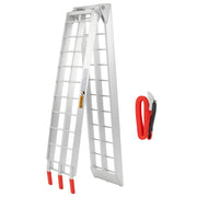 ATV Ramps for Pickup Trucks, 7.5 ft Folding Aluminum Loading Ramps, 2 Pack