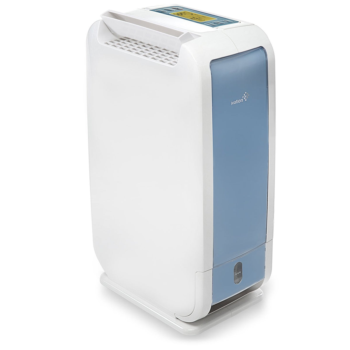 13-Pint Small-Area Desiccant Dehumidifier Compact and Quiet - With Continuous Drain Hose for Smaller Spaces, Bathroom, Attic, Crawlspace and Closets - For Spaces Up To 270 Sq Ft, White