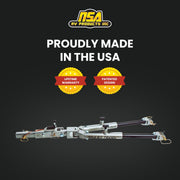 Ready Brute Elite II Tow Bar with Supplemental Brake System - 8,000 lbs Capacity, Heavy Duty Aluminum Body, US Made