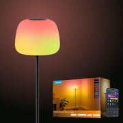 Lantern Floor Lamp, Halo Gradient RGBIC Smart Corner Lamp for Bedroom