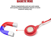 Magnetic Safety Switch Universal Treadmill Magnetic Lock Emergency Stop Treadmill Accessories Suitable for Most Treadmills