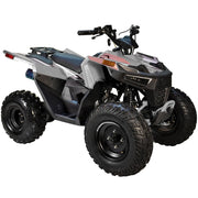 CT125E ATV Quad 125cc ATV for Youth Sports Utility Gas Power with Reverse Led Lights Big Tires 18/19 (Red) (Factory Packaged)