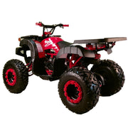 200 ATV Quad 4 Wheelers Utility ATV Full Size ATV Quad Adult ATVs Big Youth ATVs for Sale(Red)