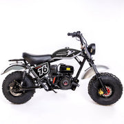 Mini Bike mb 200X Hurricane ALL NEW WITH FRONT AND REAR BRAKES, 196cc (black)