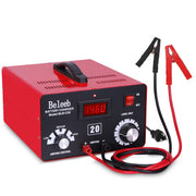 C20 Adjustable Battery Charger 12V 24V 36V 48V, 12A Pulses of High-Voltage Battery Desulfator Maintainer with Smart Chip for Lead-Acid LiFePO4 Lithium Batteries BLB-C20