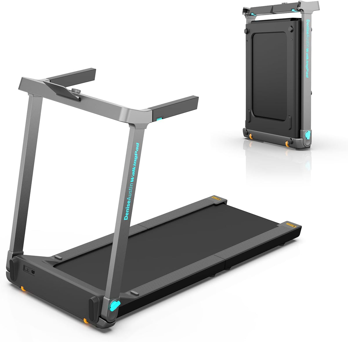 Foldable Treadmill for Home with Handle bar, Up to 7.5 MPH