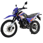 Hawk 250 Dirt Bike Motorcycle Bike Dirt Bike Enduro Bike Motorcycle Bike(Blue)