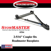 504 StowMaster Tow Bar with 2-5/16-Inch Coupler