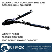 BX4330 Acclaim Class III Tow Bar, Black