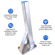 Boat Trailer Winch Stand with U-Bolts