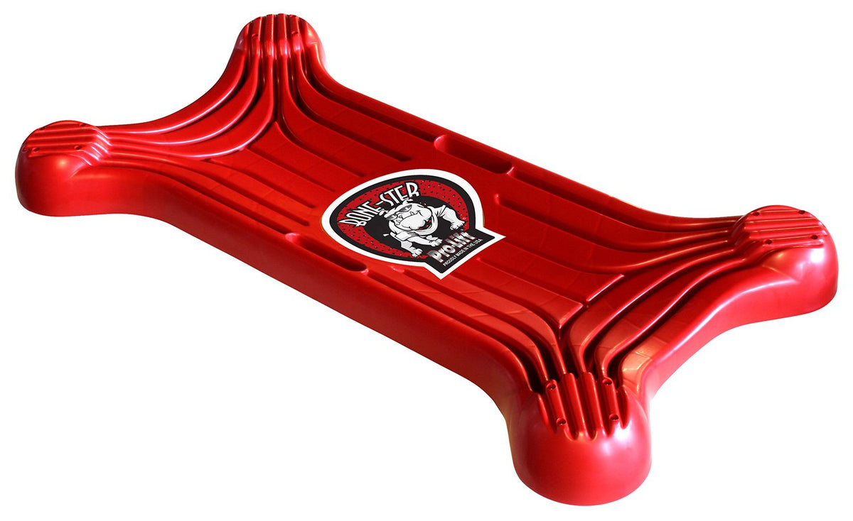 C-4031 Red 'The Bone-Ster' Mechanics Garage Creeper - 400 lb. Capacity