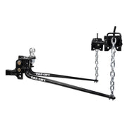 Eaz-Lift Elite 1,000lb Weight Distribution Hitch Kit with Manually Adjusted Sway Control - Ready-to-Tow with Pre-Installed Hitch Ball, Sway Control Ball, U-Bolts, & Chain Package (48058)