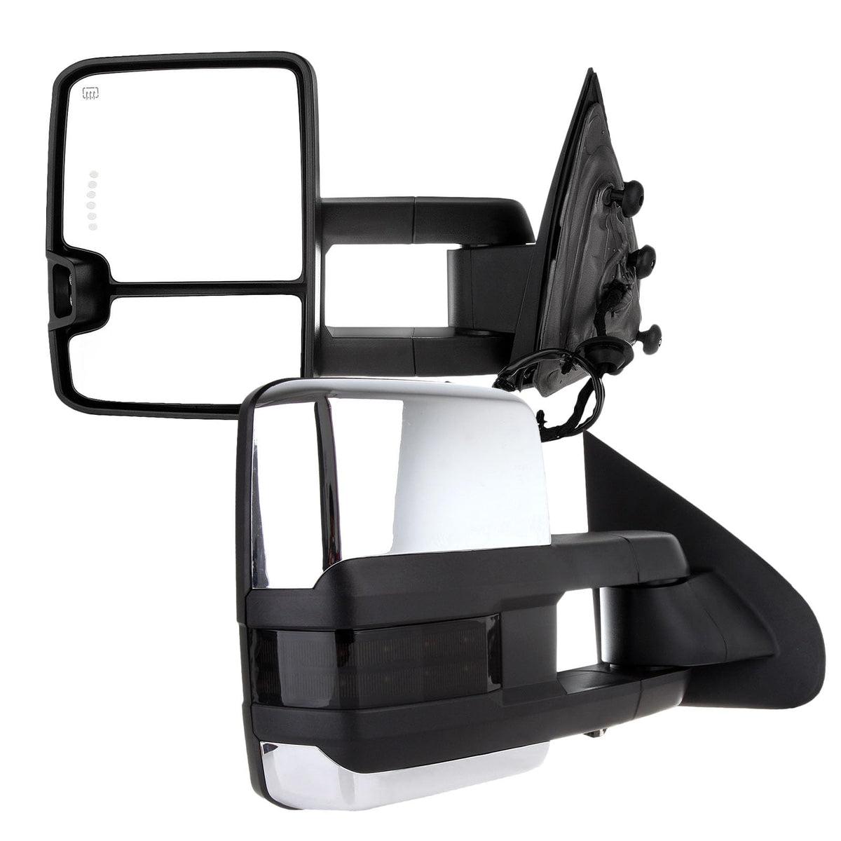 Pickup Towing Mirrors Pair Replacement For For 2014-2018