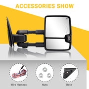 Towing Mirrors for 2002-2008 1500 2003-2009 2500 3500