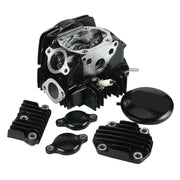 Cylinder Head Assembly Compatible with 125cc 1P52FMI Horizontal Engine Fits 52.4mm Bore LF 125 for Dirt Pit Bike ATV Quad Go Kart