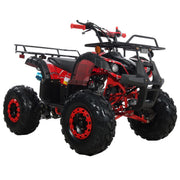 125cc ATV with Automatic Transmission w/Reverse, Big 19"/18" Tires! (Spider Red, Factory Package)
