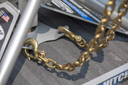 Ultimate Connection Safety Chains with Triangle Plate Grade 70 18000 lb Rating for 5th Wheel Towing - 3249