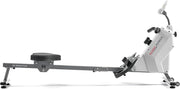 16-Level Scull-Style Magnetic Rowing Machine, App-Ready Monitor, Wide Seat, Gray, 350 lb Capacity