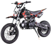 110cc Dirt Bike Pit Bike Kids Dirtbike DB14 Gas Dirtbike for Kids Children (Blue)