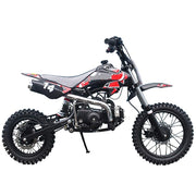 110cc Dirt Bike Kids Dirt Pitbike, Red
